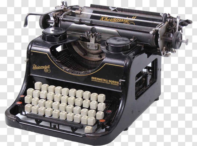 Typewriter - Office Equipment - Supplies Transparent PNG