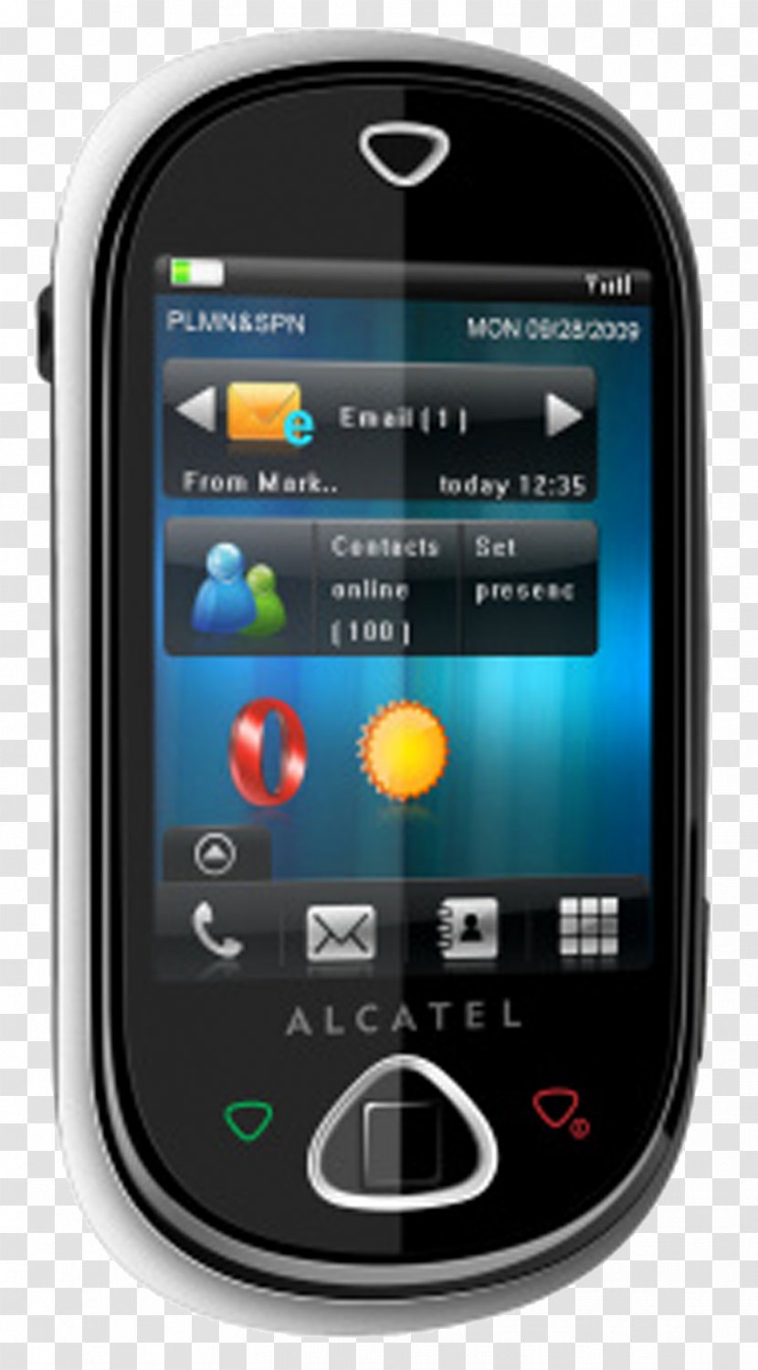 Alcatel One Touch Idol X+ Mobile Smartphone Telephone QWERTY - Multimedia - Old Phones Transparent PNG