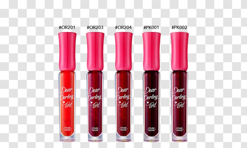 Etude House Cosmetics Lip Stain Tints And Shades - Gloss Transparent PNG