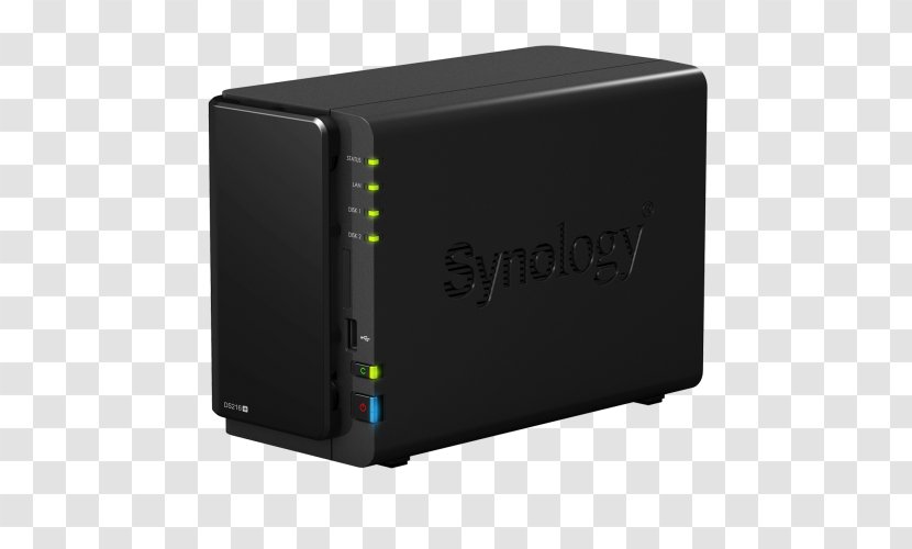 Synology Inc. Network Storage Systems Disk Station DS216+ II DiskStation - Multimedia - Diskstation Ds216play Transparent PNG