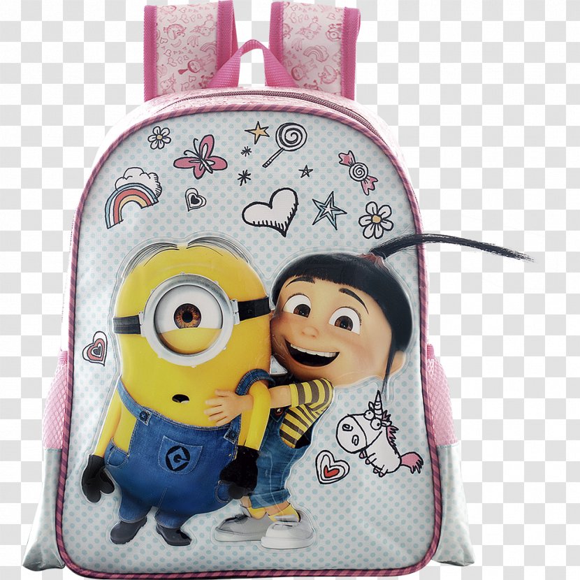 Agnes Dave The Minion Despicable Me Backpack Suitcase - Minions Paradise Transparent PNG