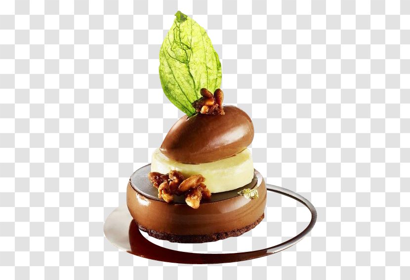 Mousse Dessert Pastry Chef Chocolate - Hazelnut Cake Transparent PNG