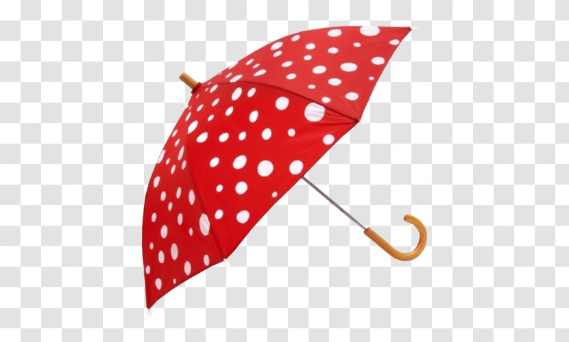 Umbrella Polka Dot Red Amazon.com Ruffle - Rain Transparent PNG