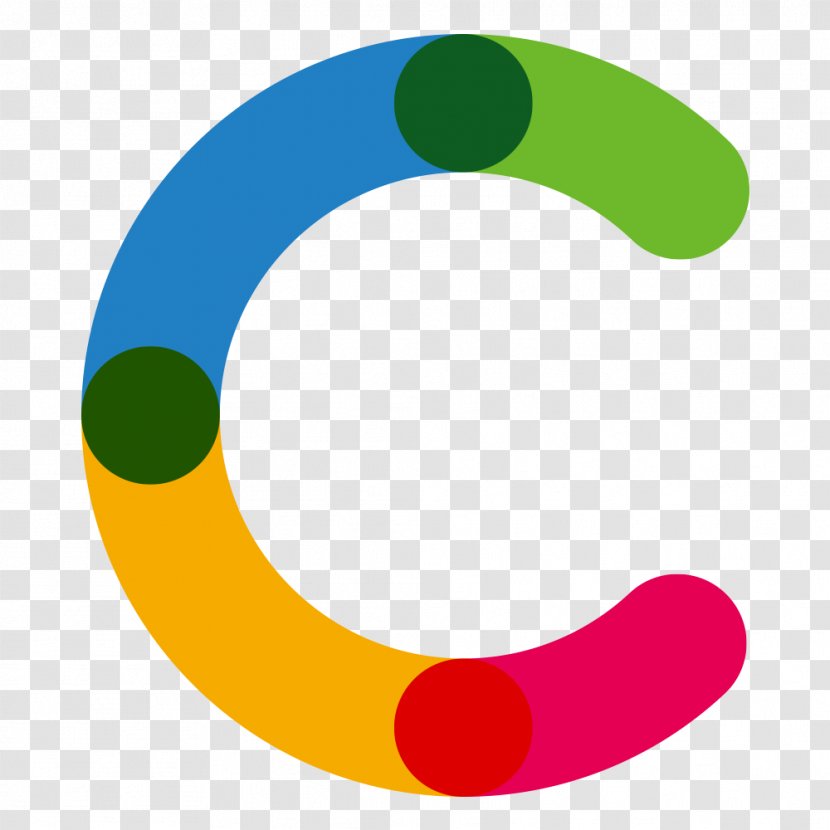 Letter Logo Clip Art - Color - Letters C Transparent PNG