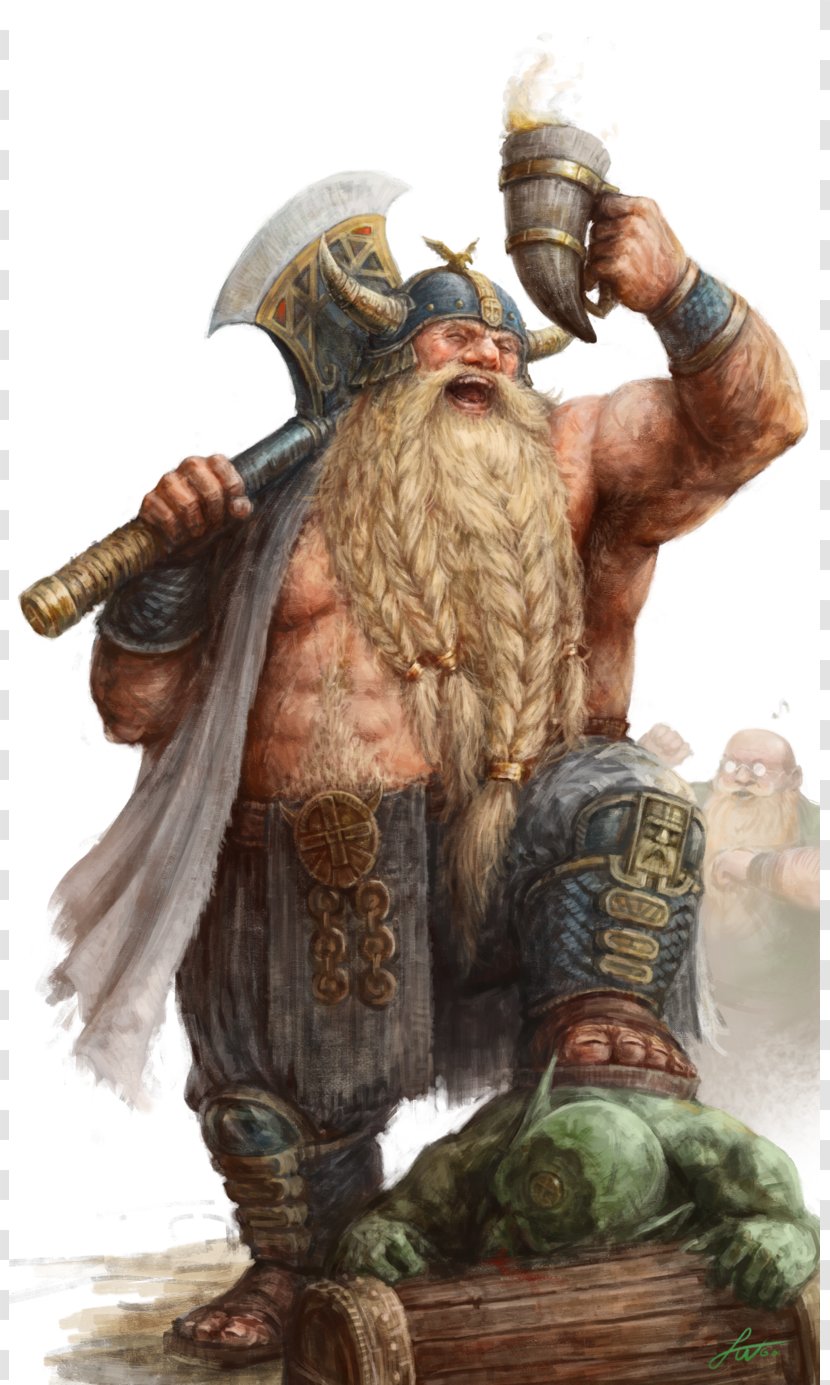 Warhammer Fantasy Battle Goblin Dwarf DeviantArt - Ungrim Ironfist Transparent PNG