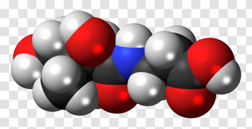 Pantothenic Acid Space-filling Model Phosphopantetheine Vitamin - Prosthetic Group - Deficiency Transparent PNG