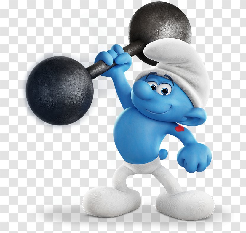 Hefty Smurf Smurfette Papa Gargamel Clumsy - Smurfs Transparent PNG