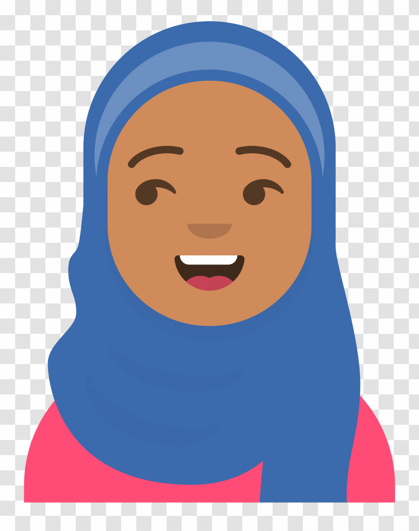 Hijab Avatar Transparent PNG