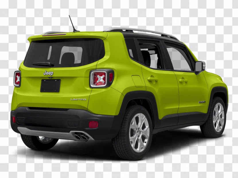 2018 Jeep Renegade Limited 4WD SUV Sport Utility Vehicle Chrysler Dodge - Automotive Exterior Transparent PNG