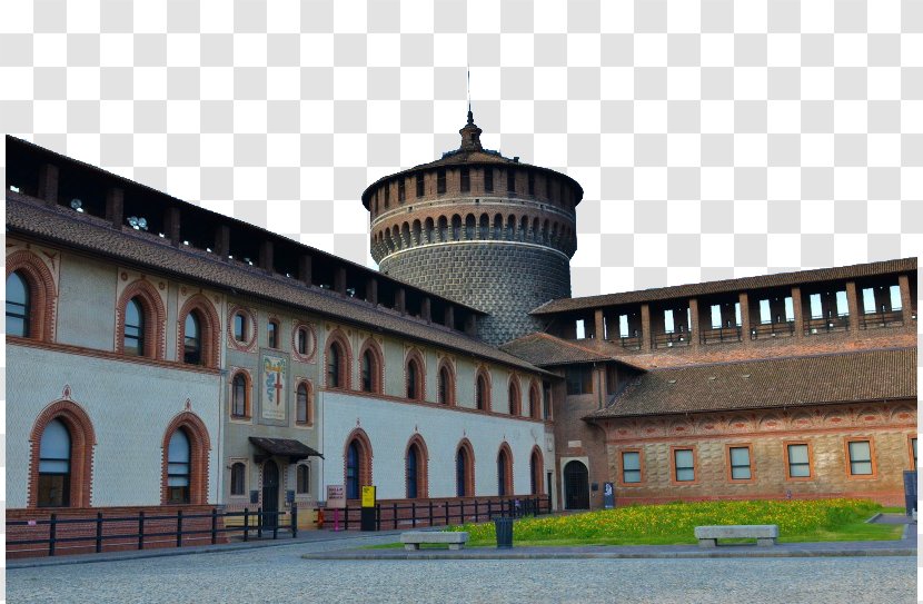 Sforza Castle Porta Sempione Parco Castello - City - Italy Milan 3 Transparent PNG