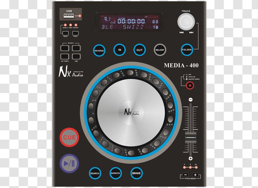 Sound CDJ Disc Jockey DJ Mixer Controller - Electronic Musical Instruments - Dj Set Transparent PNG
