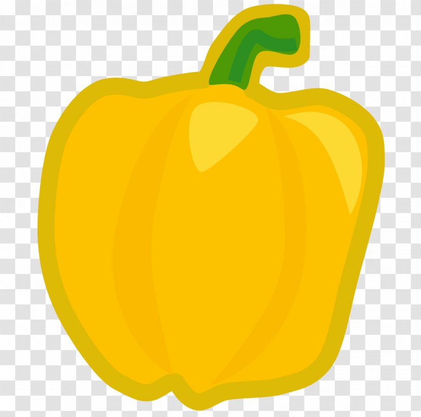 Pumpkin Yellow Pepper Calabaza Vegetable Winter Squash - Bell Transparent PNG