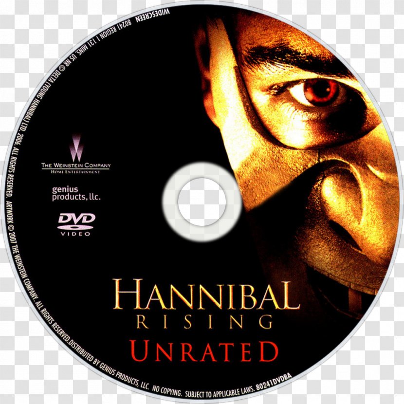Hannibal Lecter Rising Film DVD 0 - Fanart Transparent PNG