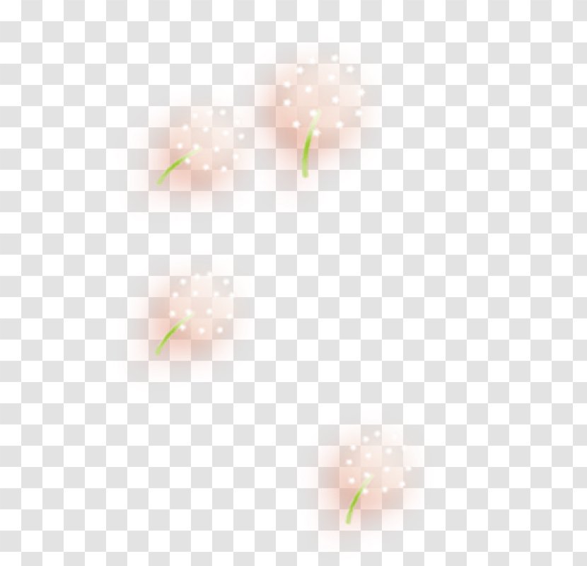 Common Dandelion Clip Art - White - Floating Candy Transparent PNG