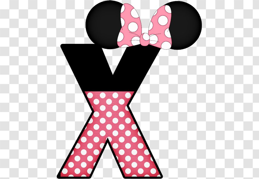 Minnie Mouse Mickey Letter Goofy Clip Art - Area Transparent PNG
