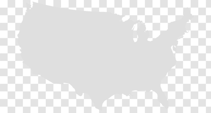 United States Of America Blank Map U.S. State Clip Art Transparent PNG