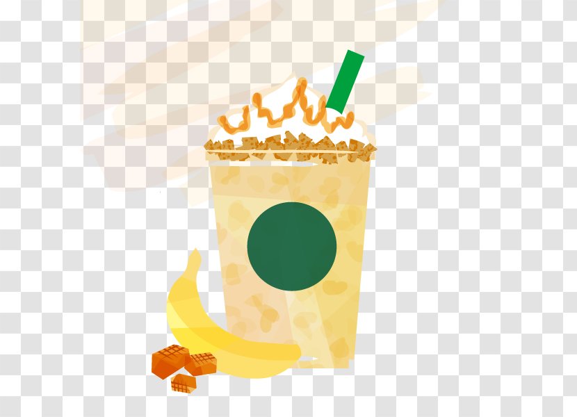 Food Flavor Font - Drink - Banana Tumblr Transparent PNG