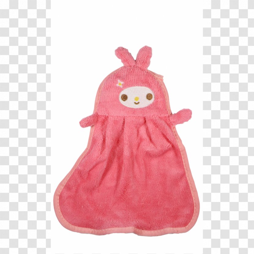 Stuffed Animals & Cuddly Toys Plush Pink M - Blue Towel Transparent PNG