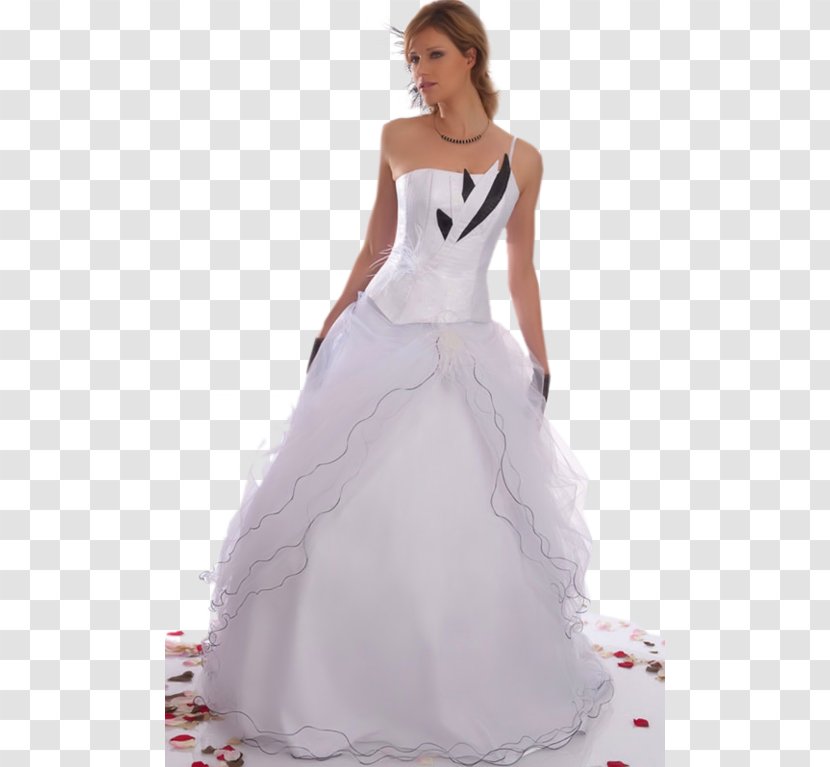 Wedding Dress Evening Gown Marriage Woman - Heart Transparent PNG