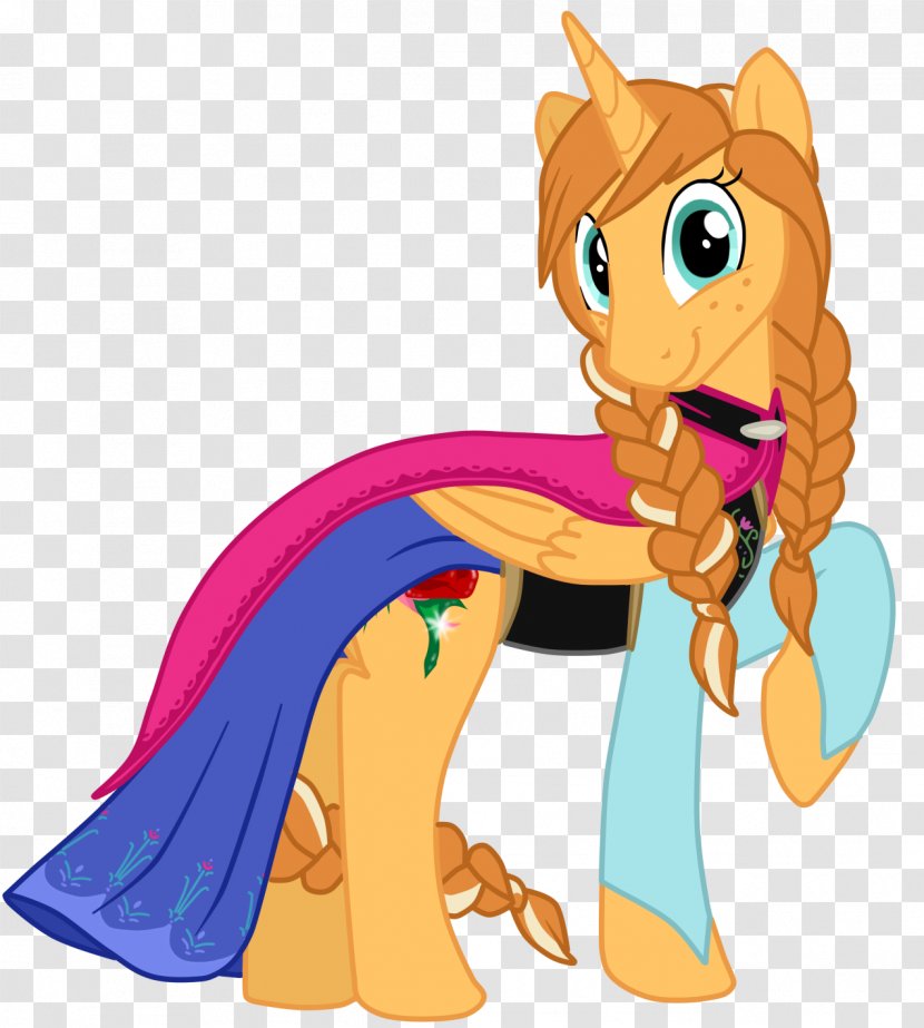 Anna Elsa Pony Twilight Sparkle Rainbow Dash - Silhouette Transparent PNG