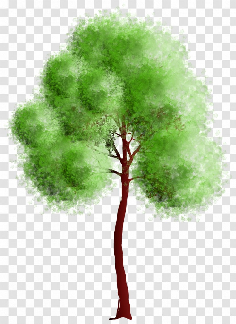 Watercolor Painting Impressionism Clip Art - Trees Transparent PNG