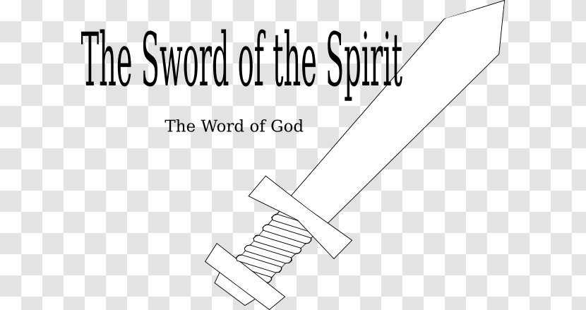 Sword Coloring Book Spirit Clip Art - God - Armor Of Transparent PNG