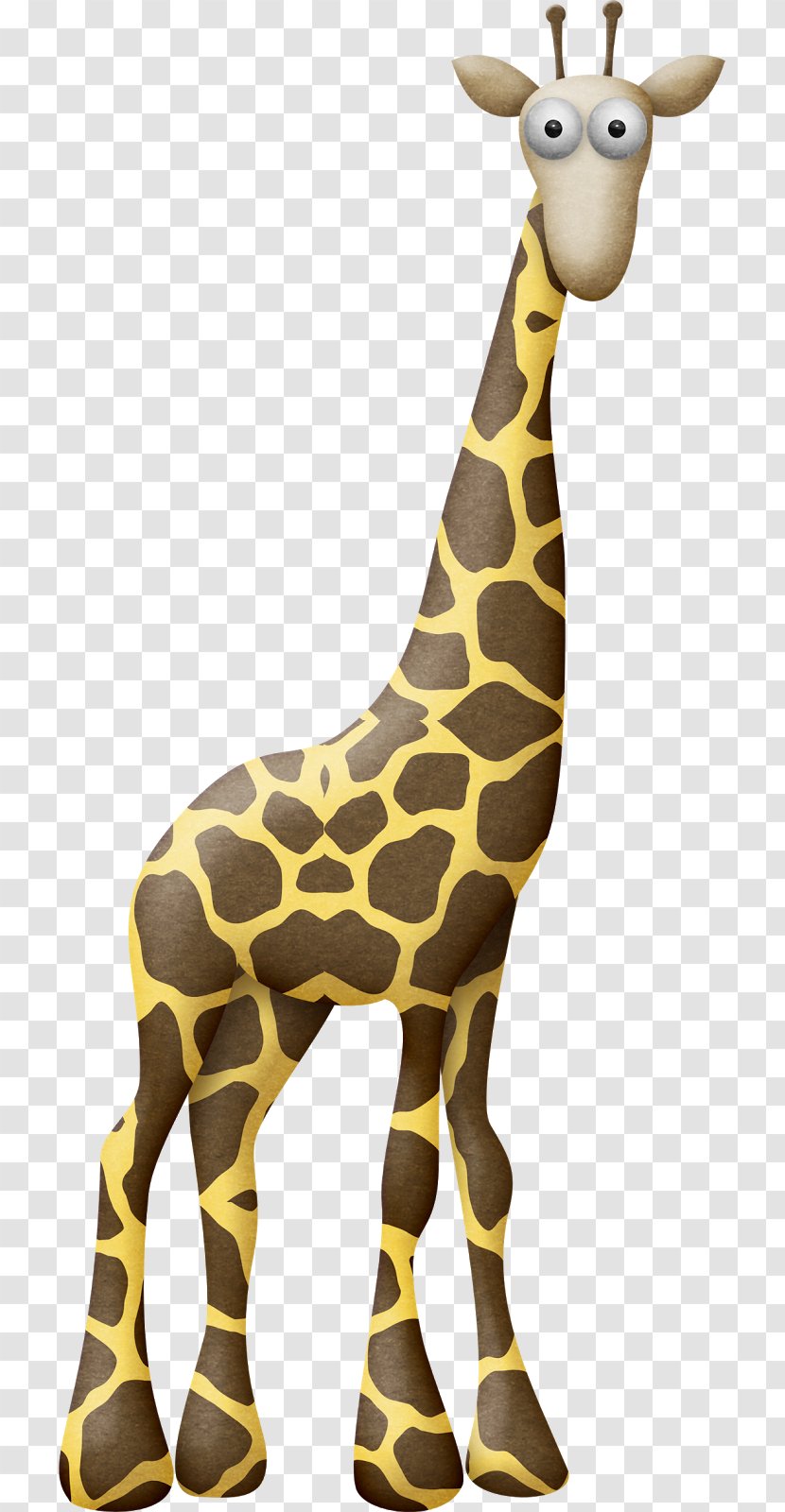 Northern Giraffe Wildlife Animal Clip Art - Giraffidae - Velaikarn Images Transparent PNG