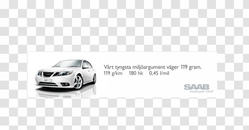 Compact Car Luxury Vehicle License Plates Saab 9-3 - Automobile Transparent PNG