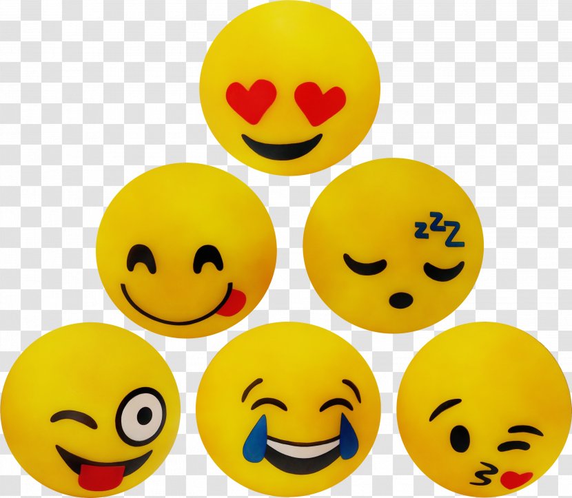 Emoticon - Wet Ink - Happy Smile Transparent PNG