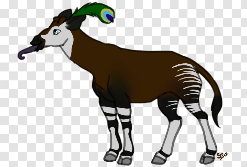 Okapi Giraffe Horse Sheep Pack Animal - Like Mammal Transparent PNG