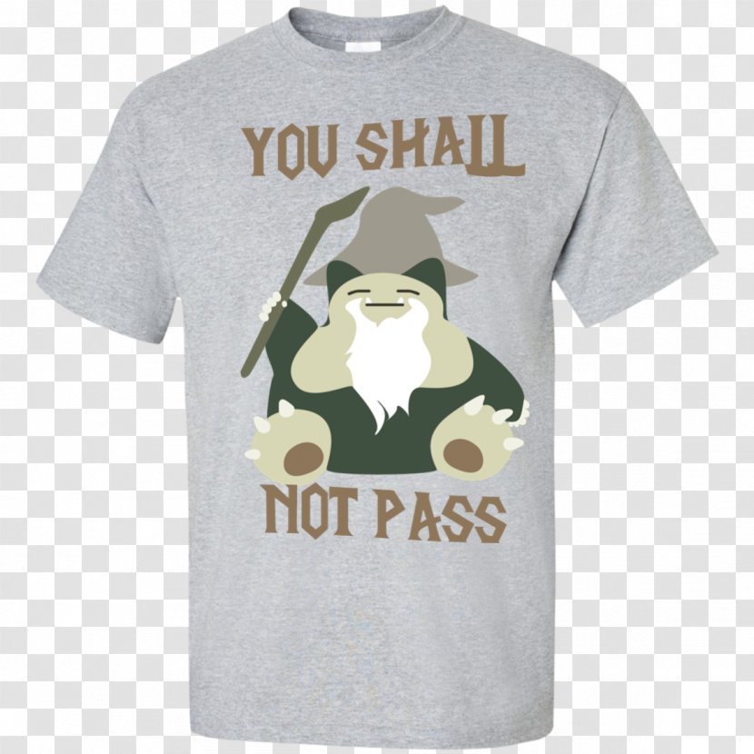 T-shirt Hoodie Sleeve Snorlax - Cotton Transparent PNG