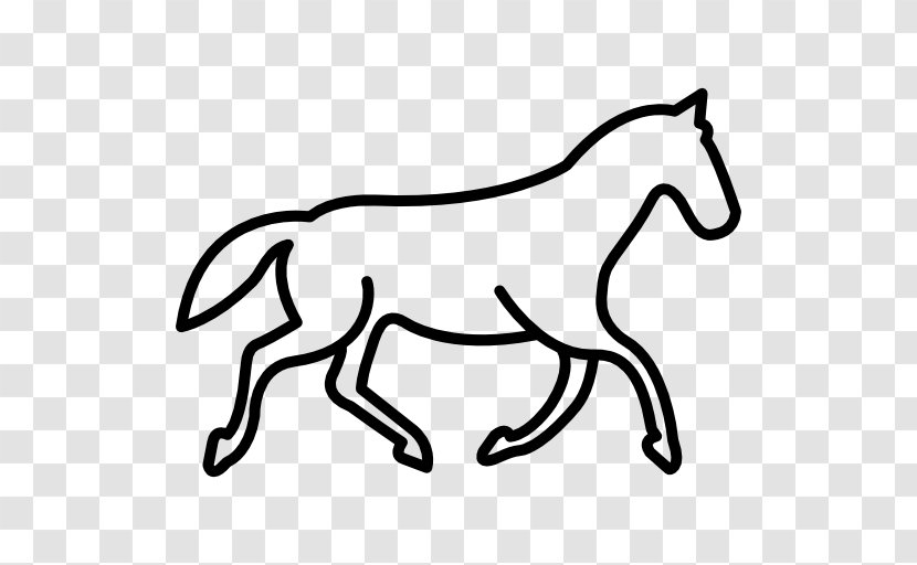 Horse Trot Canter And Gallop Equestrian Clip Art - Pony Transparent PNG