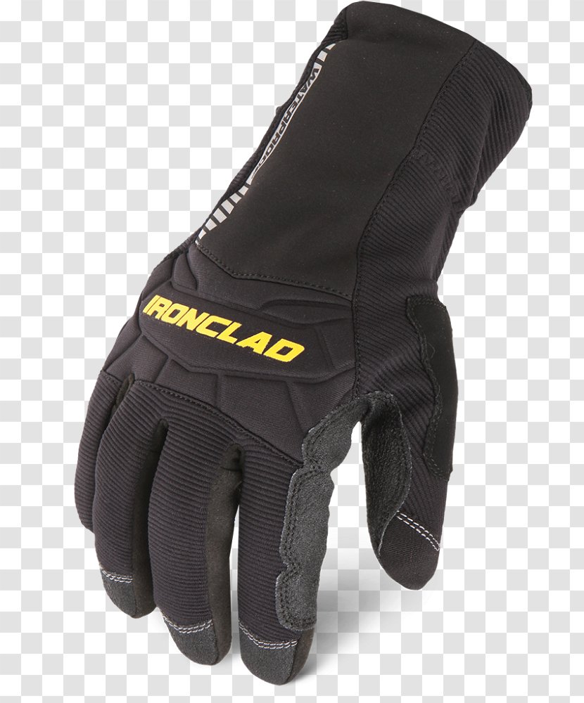 Glove Thinsulate Leather Lining Clothing - Highvisibility - Ironclad Performance Wear Transparent PNG