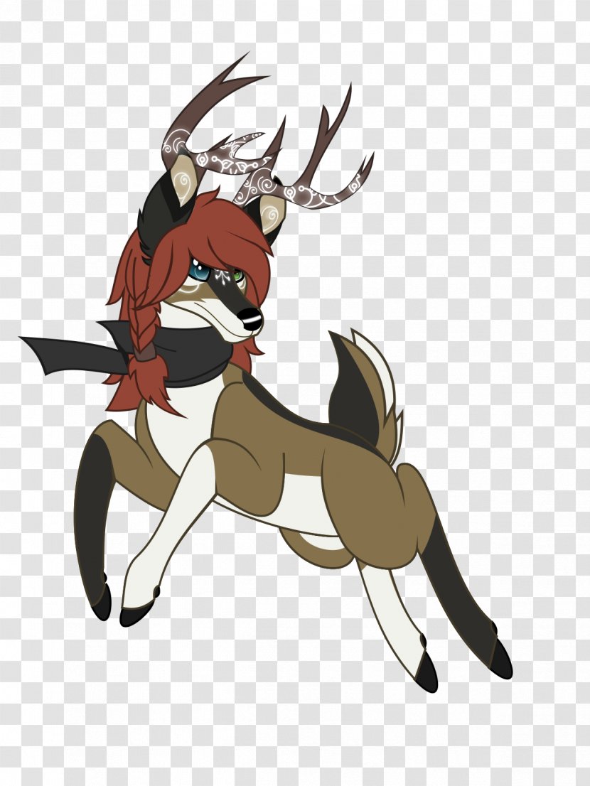 Reindeer Mammal Horse Canidae - Thicket Transparent PNG