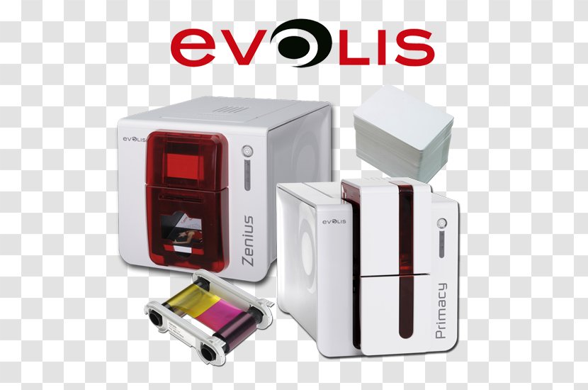 Card Printer Evolis Zenius Printing Transparent PNG