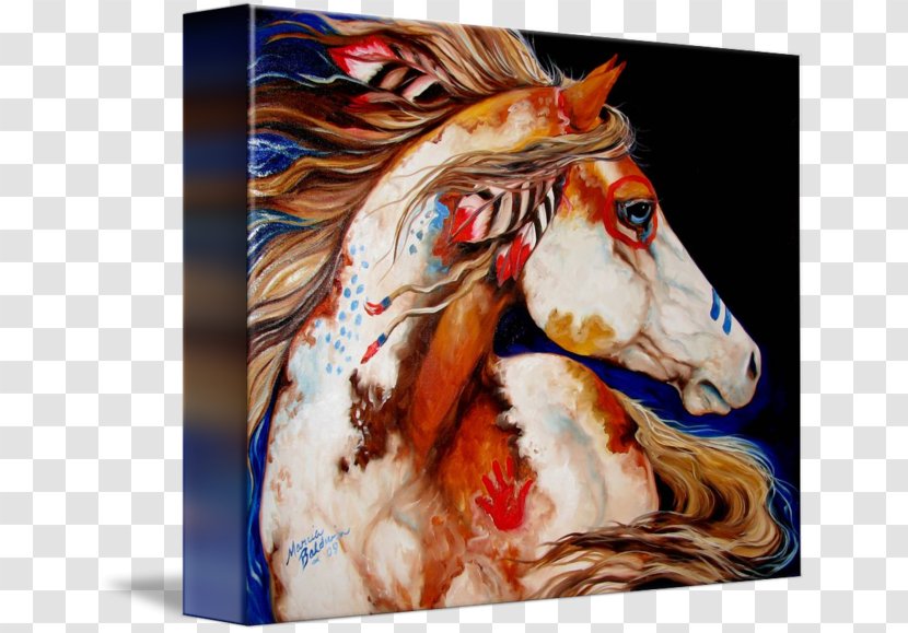 Horse Pony Oil Painting Art - Cholla Transparent PNG
