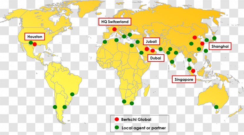 World Map Clip Art - Southup Orientation - Global Transparent PNG