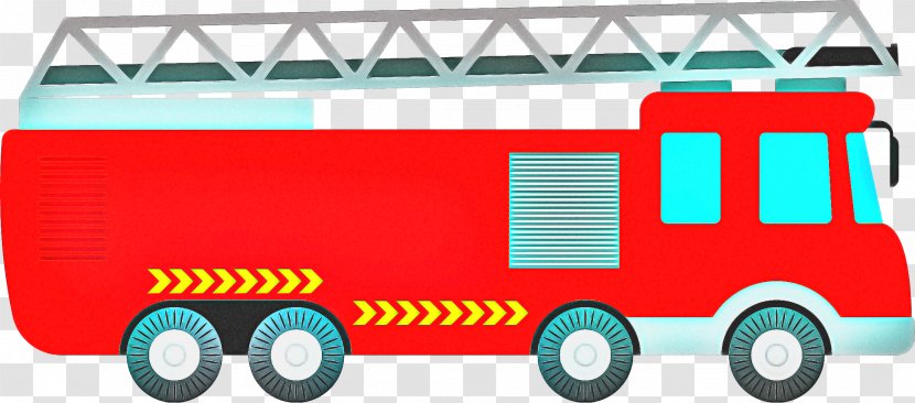 Firefighter - Car - Freight Transport Commercial Vehicle Transparent PNG