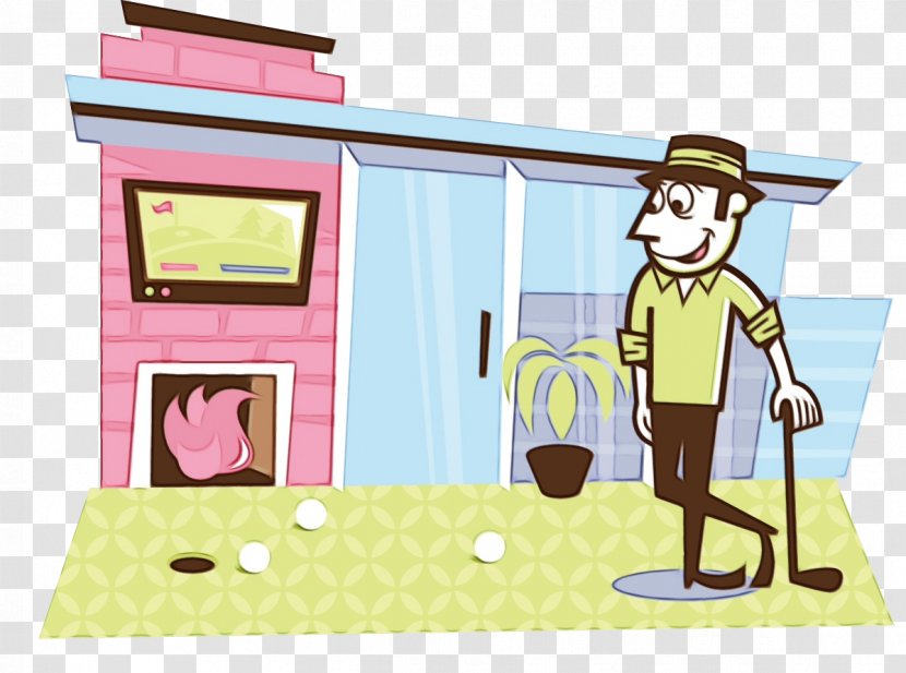 Cartoon Clip Art Play House Transparent PNG