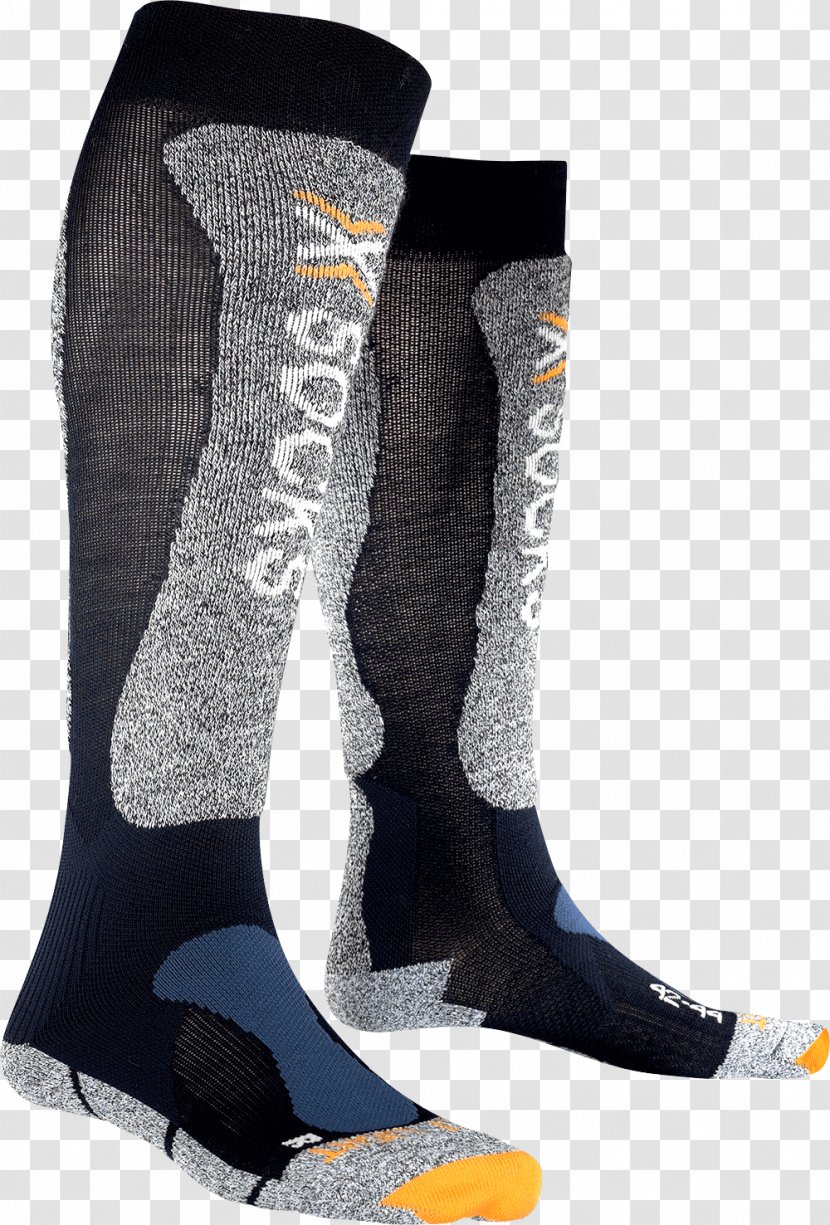 Alpine Skiing X-Socks Ski Carving Silver Mens Socks - Geometry - Black ~ Grey Carved TurnPolish Currency 1941 Transparent PNG