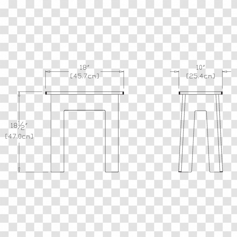 Table Furniture Rectangle - Structure - Fresh Pattern Transparent PNG