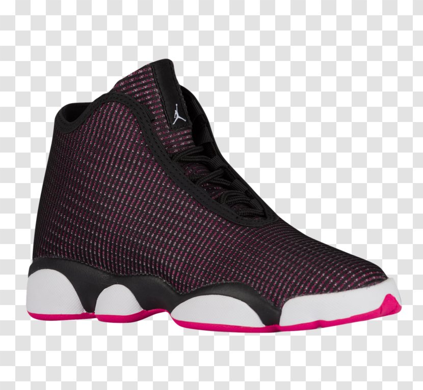 Nike Air Jordan Horizon Low Sports Shoes - Heart - All Pink Wihte Transparent PNG