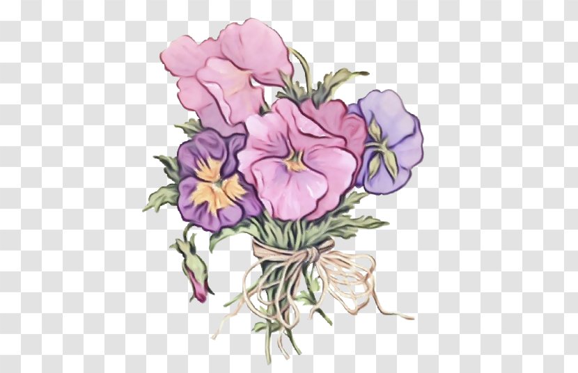 Flower Flowering Plant Violet Petal - Purple - Sweet Pea Pink Transparent PNG