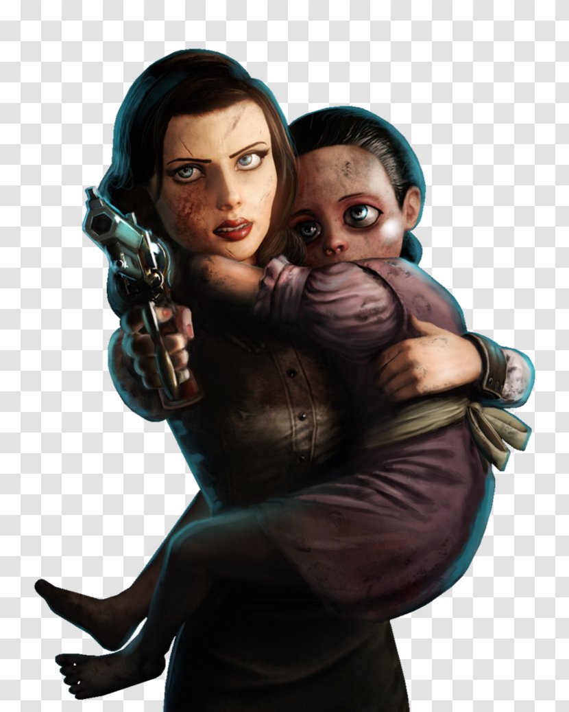 BioShock Infinite: Burial At Sea Downloadable Content Elizabeth Video Game - Hug - Expansion Pack Transparent PNG