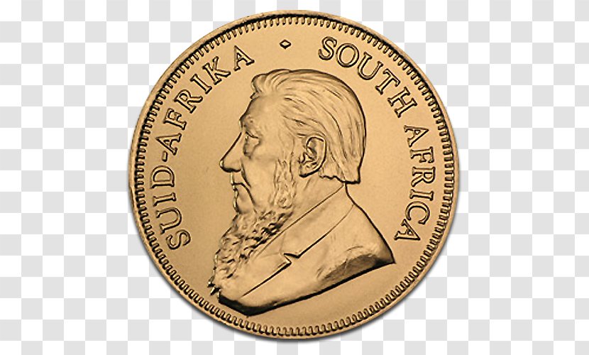 Krugerrand Gold Coin Bullion American Eagle - Money Transparent PNG