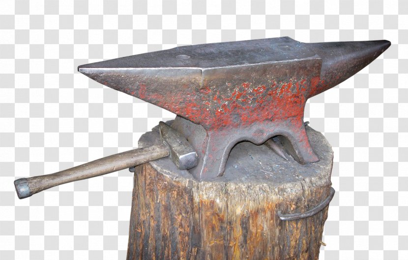Anvil Blacksmith Forge Forging Hammer Transparent PNG