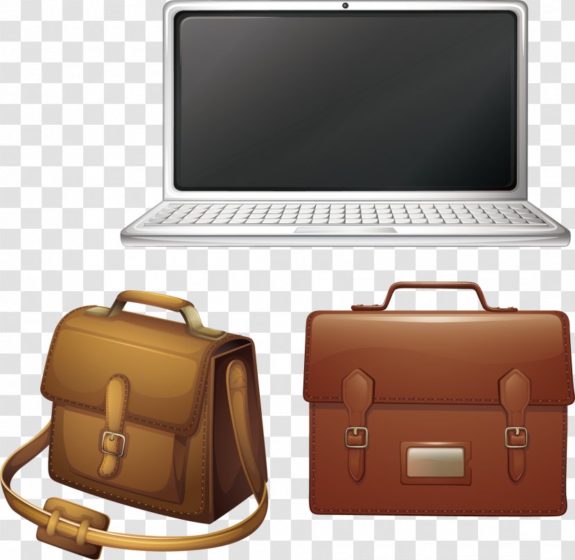 Messenger Bag Royalty-free Clip Art - Drawing - Laptop Transparent PNG