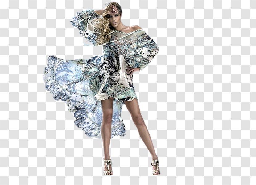 Woman Female Ping Model - Flower Transparent PNG