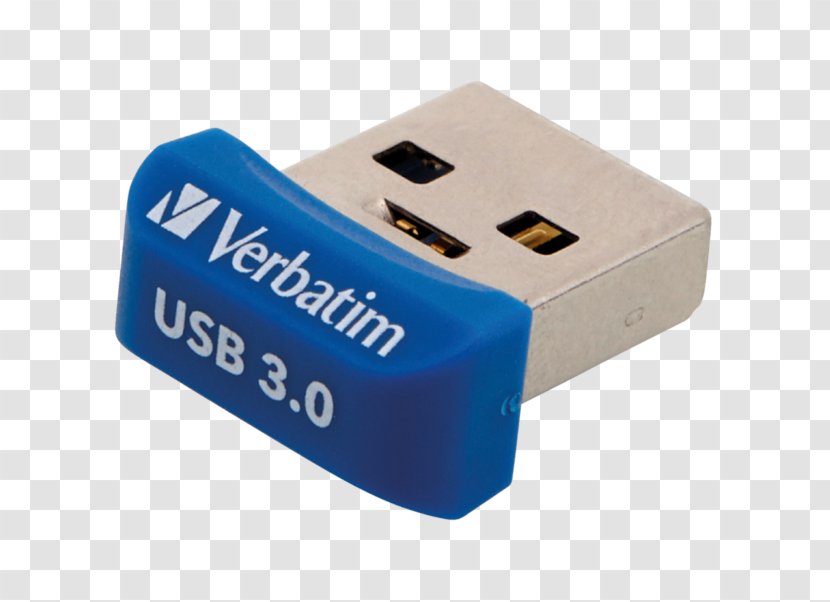 Laptop USB Flash Drives Verbatim Store 'n' Stay NANO 3.0 - Electronic Device - Usb 30 Transparent PNG