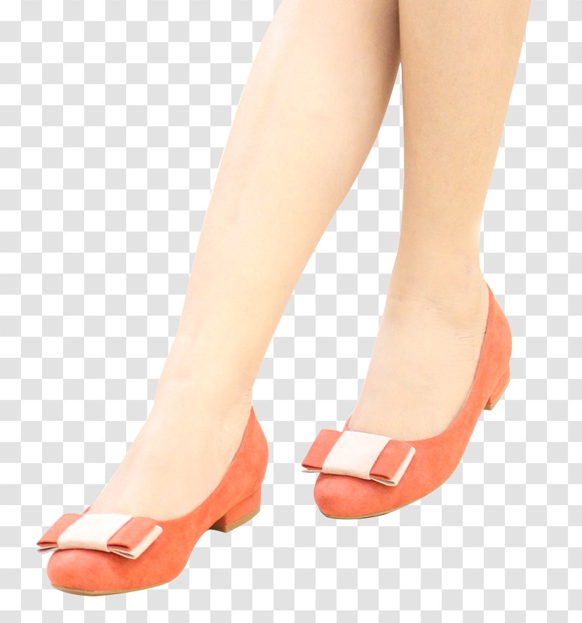 Toe High-heeled Shoe Ballet Flat Sandal - Frame - Họa Tiết Transparent PNG